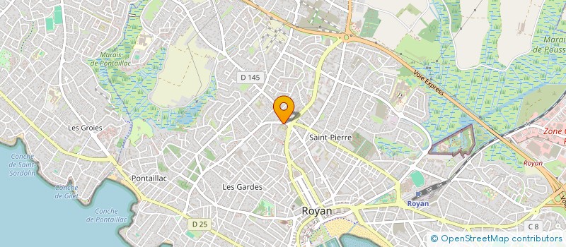 localisation de l'entreprise MONSIEUR DYLHAN IMBOURG  LA TREMBLADE