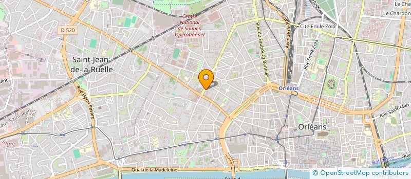 localisation de l'entreprise MONSIEUR DYONATAN ALVARES PEREIRA  ORLEANS