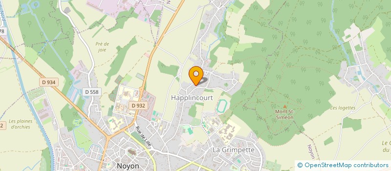 localisation de l'entreprise MONSIEUR DZENIS SULEJMANI à NOYON