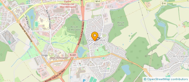 localisation de l'entreprise MONSIEUR DZEVAT ADROVIC  METZ