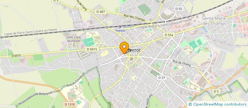 localisation de l'entreprise MONSIEUR DZHABRAIL BAIRAKOV  YVETOT