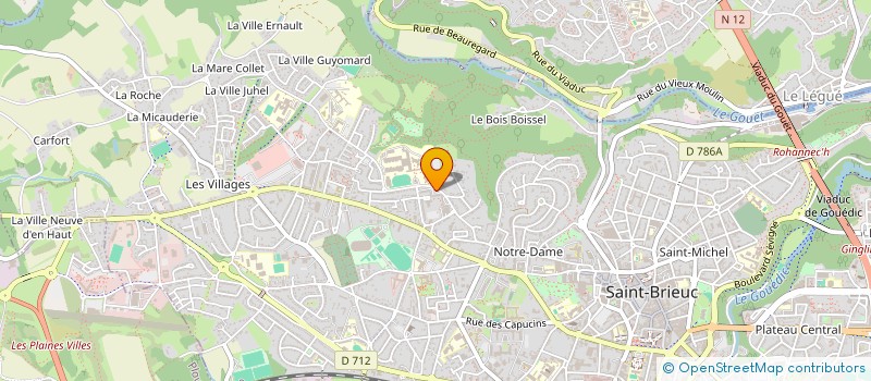 localisation de l'entreprise MONSIEUR DZHALALUTDIN KASIMOV  SAINT-BRIEUC