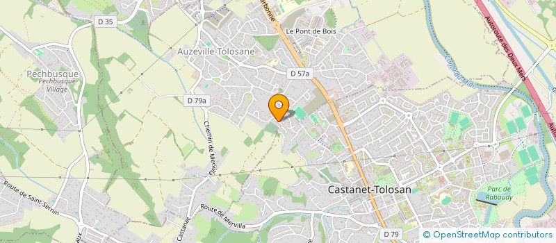 localisation de l'entreprise MONSIEUR DZHAMBULAT SAAEV  AUZEVILLE-TOLOSANE