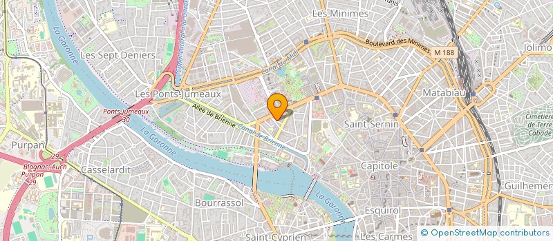 localisation de l'entreprise MONSIEUR DZMITRY YURHEL  TOULOUSE