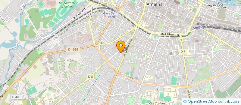 localisation de l'entreprise MONSIEUR DZODZO ELI EKPLOAM KPELLY à AMIENS