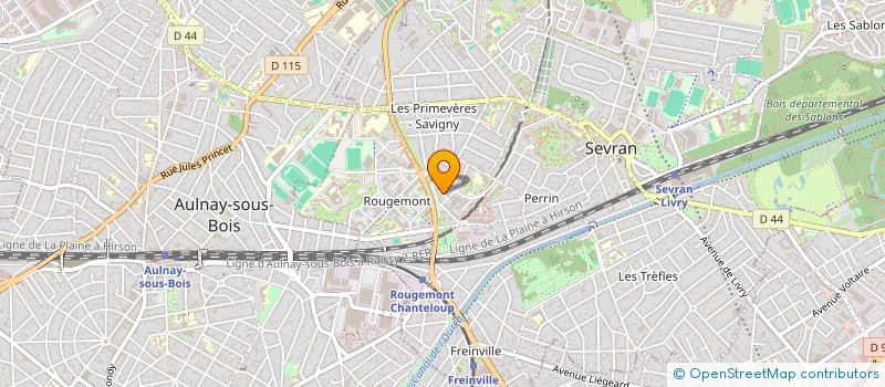 localisation de l'entreprise MONSIEUR E KOSSOUOH à SEVRAN