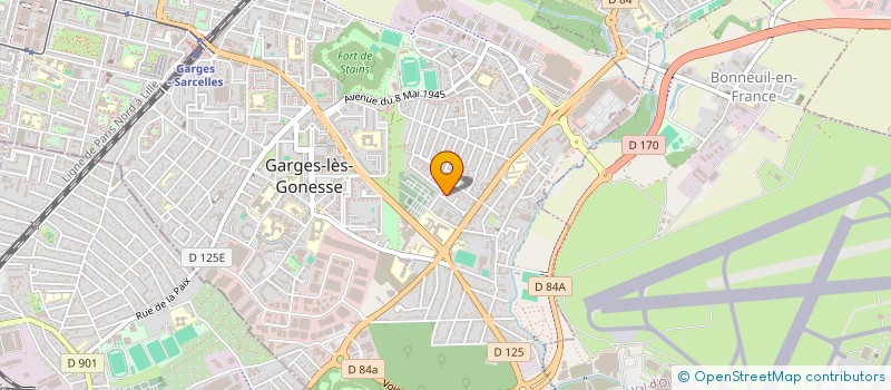 localisation de l'entreprise MONSIEUR EA CHEAM  GARGES-LES-GONESSE