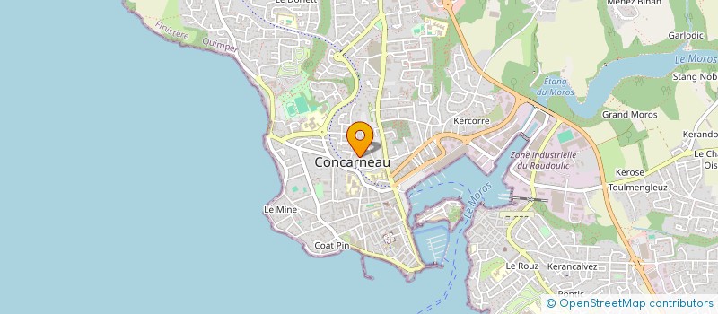 localisation de l'entreprise MONSIEUR EAMON WALSH à CONCARNEAU