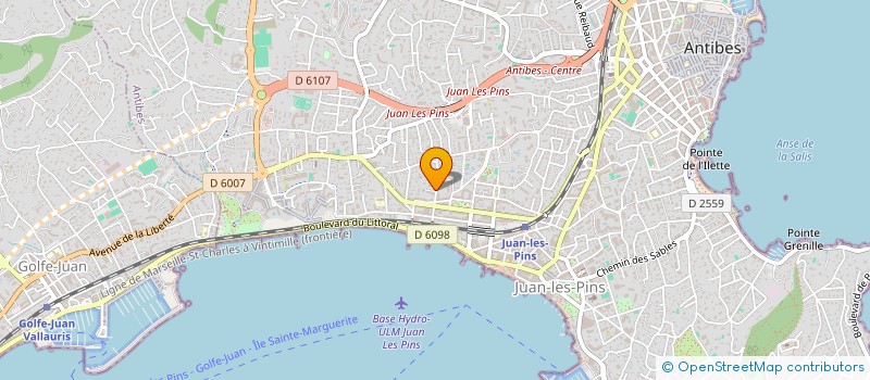 localisation de l'entreprise MONSIEUR EAMONN DUIGNAN  ANTIBES