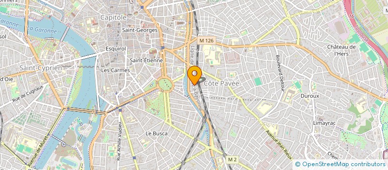 localisation de l'entreprise MONSIEUR EAMONN QUINN  TOULOUSE