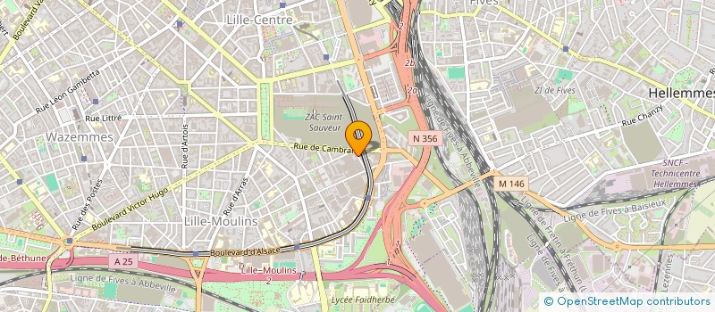 localisation de l'entreprise MONSIEUR EBAA SYRIE  LILLE