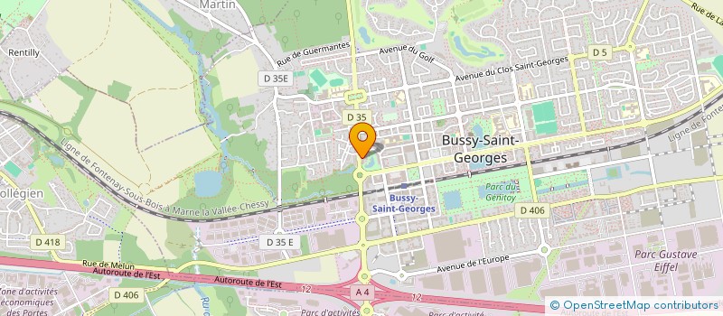 localisation de l'entreprise MONSIEUR EBADULLAH SAFI  CHAMPS-SUR-MARNE