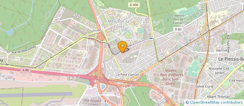 localisation de l'entreprise MONSIEUR EBBY KITEMBO KIA MPANZU à CLAMART