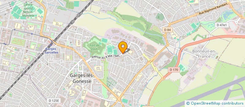 localisation de l'entreprise MONSIEUR EBENEZER BEECHAM  GARGES-LES-GONESSE