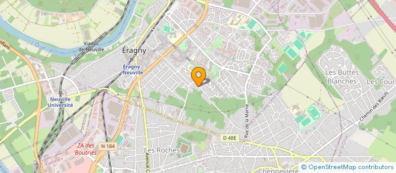 localisation de l'entreprise MONSIEUR EBENEZER LOMPO  ERAGNY