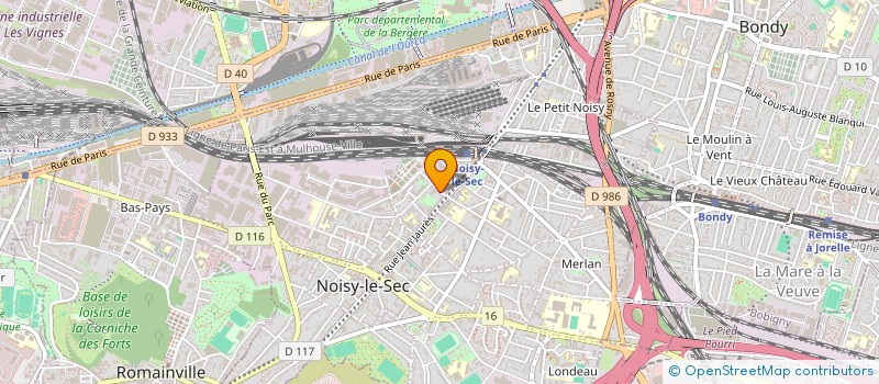 localisation de l'entreprise MONSIEUR EBENEZER NUAKO à NOISY-LE-SEC