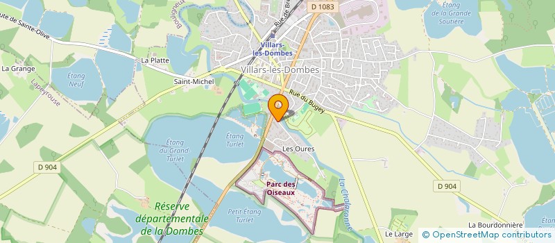 localisation de l'entreprise MONSIEUR EBRAHEM HASSAN  VILLARS-LES-DOMBES