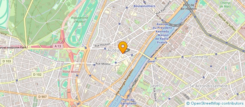 localisation de l'entreprise MONSIEUR EBRAHIM BAREZ  PARIS