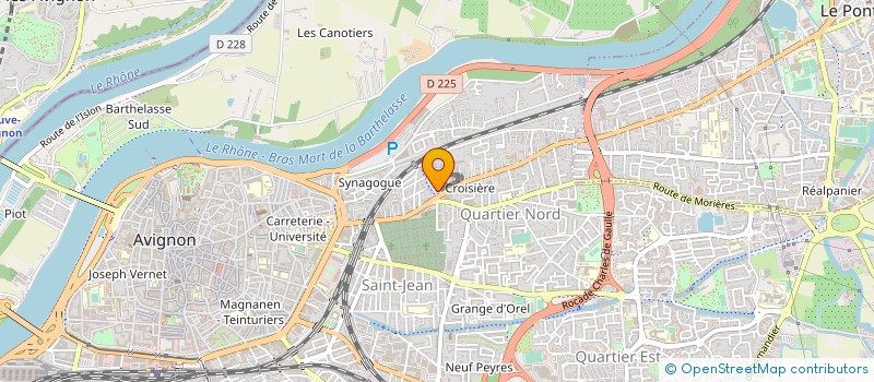 localisation de l'entreprise MONSIEUR EBRAHIM HADAVI à AVIGNON