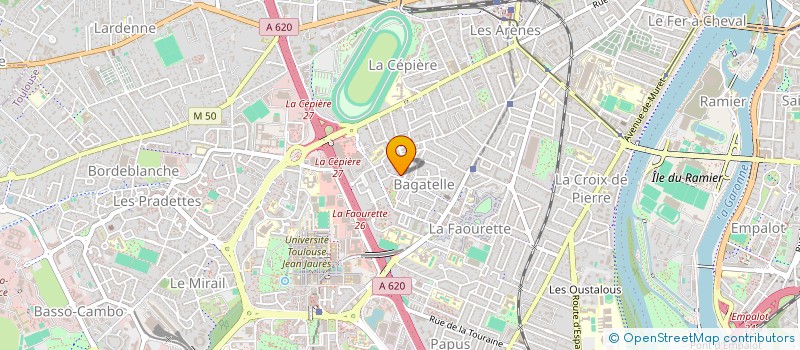 localisation de l'entreprise MONSIEUR EBRAIM SADATI à TOULOUSE