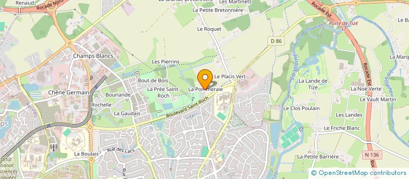 localisation de l'entreprise MONSIEUR EBRAIM STENEGRY à CESSON-SEVIGNE