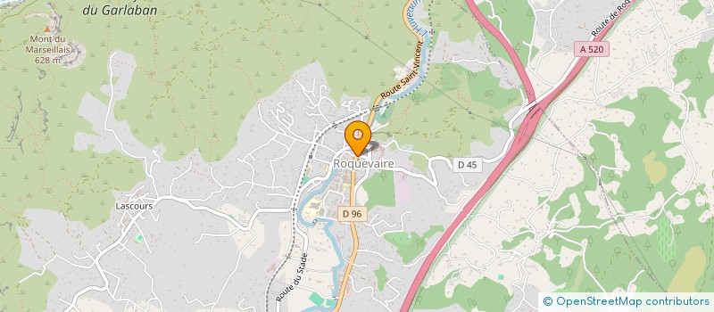 localisation de l'entreprise MONSIEUR EBRIMA TRAWALLEY à ROQUEVAIRE