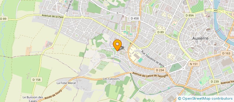 localisation de l'entreprise MONSIEUR EBUBEKIR DOGAN à AUXERRE