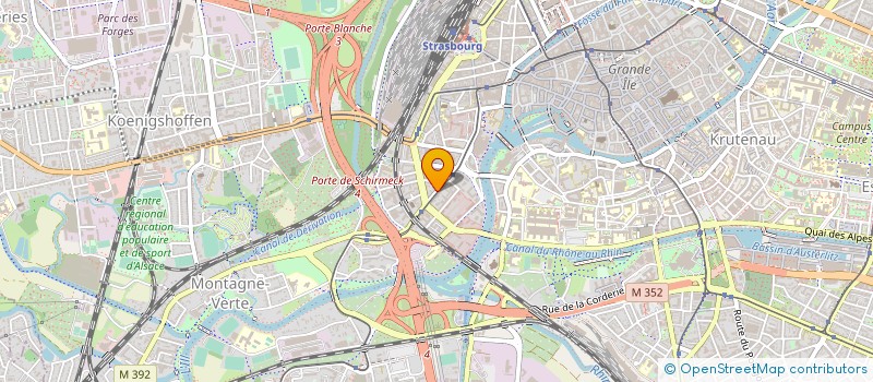 localisation de l'entreprise MONSIEUR EBUBEKIR EKINCI à STRASBOURG