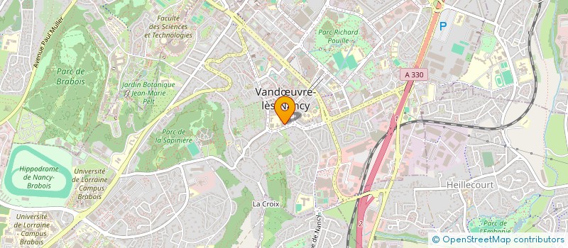 localisation de l'entreprise MONSIEUR EBUBEKIR YAVUZ  VANDUVRE-LES-NANCY