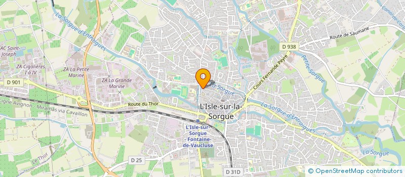 localisation de l'entreprise MONSIEUR ECHRAF GRIRA KHEDIRI à L ISLE SUR LA SORGUE