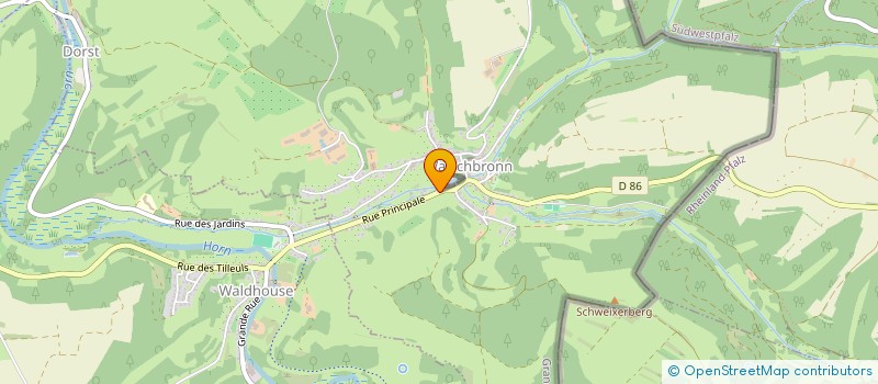 localisation de l'entreprise MONSIEUR ECKHARD DONIE  WALSCHBRONN