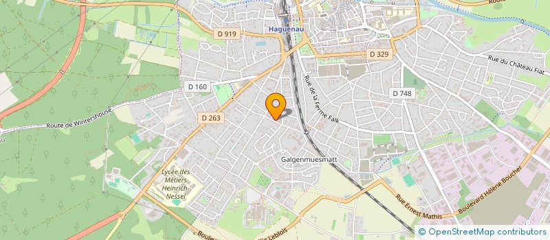 localisation de l'entreprise MONSIEUR ECVET IYISOY  HAGUENAU