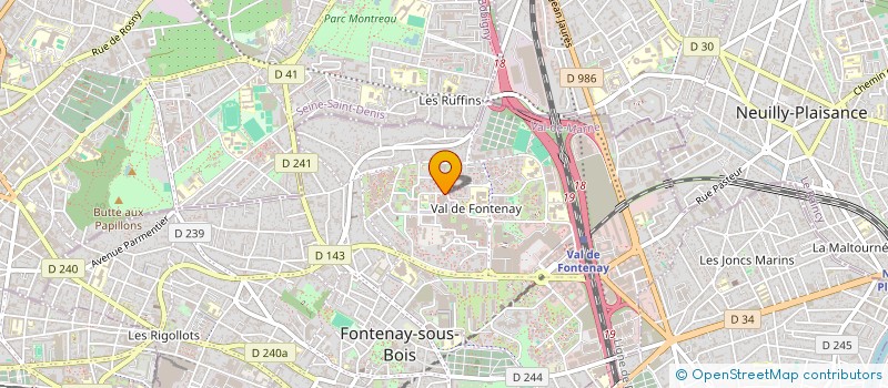 localisation de l'entreprise MONSIEUR ED ULIENGUE à FONTENAY-SOUS-BOIS