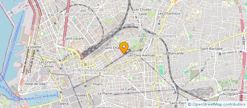 localisation de l'entreprise MONSIEUR EDDI BEN MANSOUR  MARSEILLE