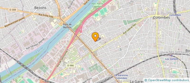 localisation de l'entreprise MONSIEUR EDDIE BALCELLS  COLOMBES