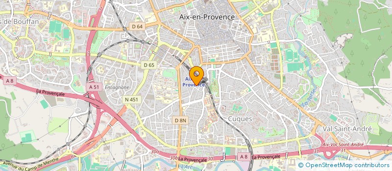 localisation de l'entreprise MONSIEUR EDDIE BOUAZZA à AIX-EN-PROVENCE