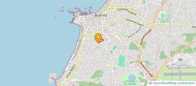 localisation de l'entreprise MONSIEUR EDDIE CALHOUN à BIARRITZ
