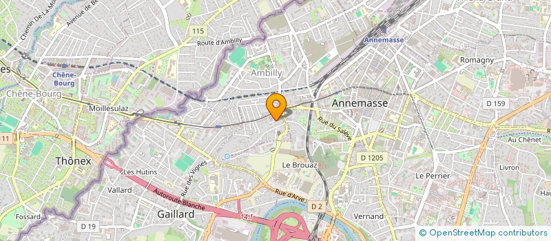 localisation de l'entreprise MONSIEUR EDDIE COINDET  AMBILLY