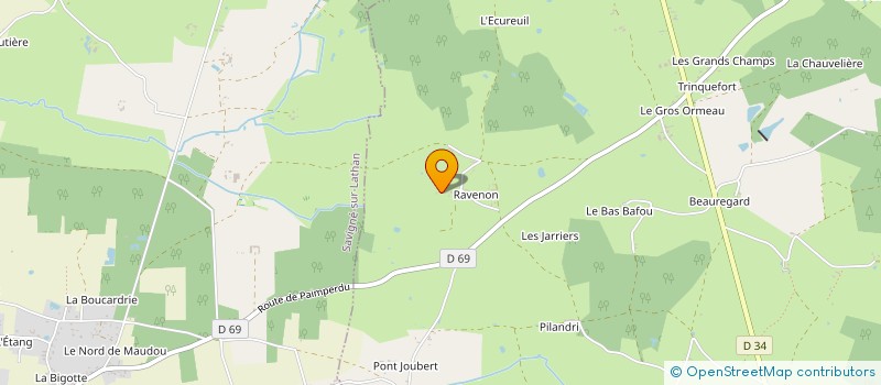 localisation de l'entreprise MONSIEUR EDDIE CUTI  CLERE-LES-PINS