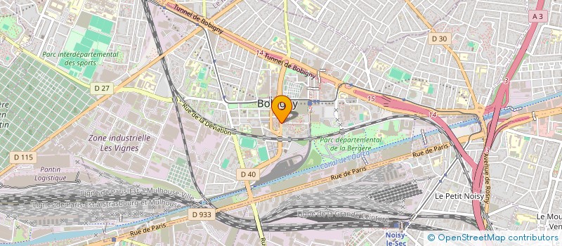 localisation de l'entreprise MONSIEUR EDDIE DAVID YEDE NKA  BOBIGNY