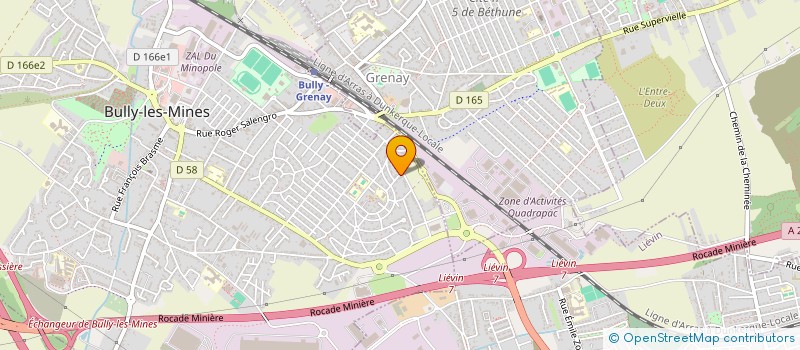 localisation de l'entreprise MONSIEUR EDDIE DEHE  BULLY-LES-MINES