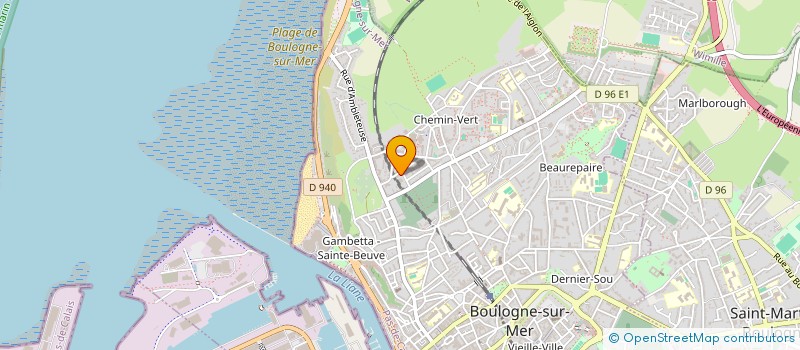 localisation de l'entreprise MONSIEUR EDDIE DEUNETTE  BOULOGNE-SUR-MER