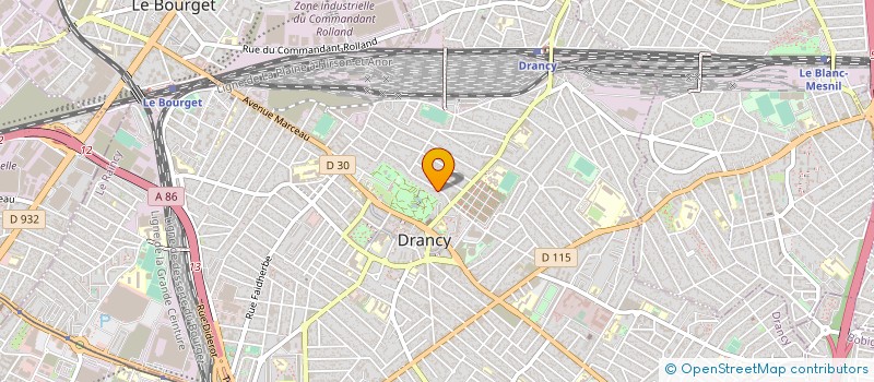 localisation de l'entreprise MONSIEUR EDDIE DUMAS à DRANCY