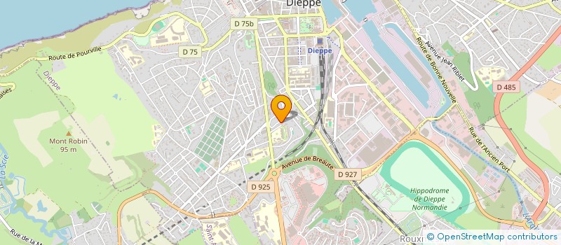 localisation de l'entreprise MONSIEUR EDDIE DUVAL  MARTIN-EGLISE