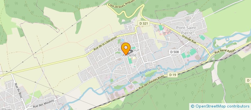 localisation de l'entreprise MONSIEUR EDDIE FLEURY à ROMILLY-SUR-ANDELLE