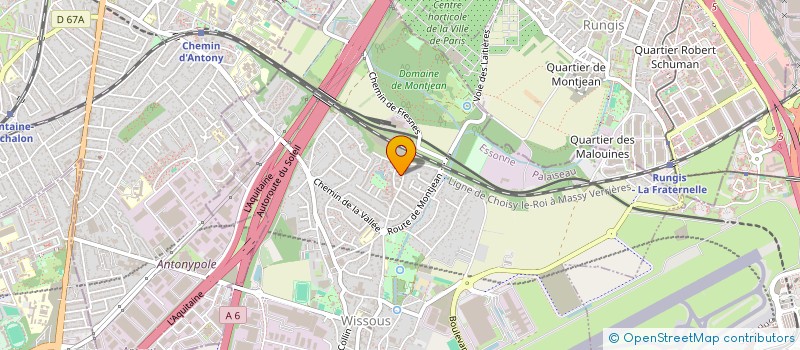 localisation de l'entreprise MONSIEUR EDDIE GENEVEE  WISSOUS