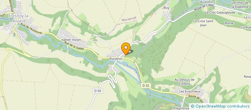 localisation de l'entreprise MONSIEUR EDDIE HEURDIER  FRESNOY-LA-RIVIERE