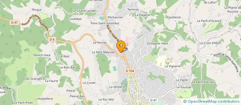 localisation de l'entreprise MONSIEUR EDDIE JOEL RIOS OSORIO  SARLAT-LA-CANEDA