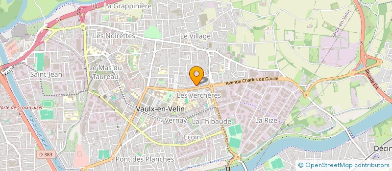 localisation de l'entreprise MONSIEUR EDDIE KARMAOUI  VAULX-EN-VELIN