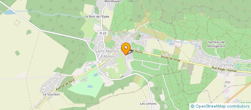 localisation de l'entreprise MONSIEUR EDDIE MAIER  SAINT-MARTIN-D'ABLOIS